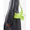 BALENCIAGA GREEN LE CAGOLE XS LEATHER SHOULDER BAG  BALENCIAGA  MATCHESFASHION US (25.6*11.4*7.3cm)