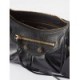 BALENCIAGA BLACK LE CAGOLE S CRACKLED-LEATHER SHOULDER BAG  BALENCIAGA  MATCHESFASHION US (34.2*19*8.3cm)