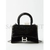 BALENCIAGA BLACK HOURGLASS XS SEQUINNED HANDBAG  BALENCIAGA  MATCHESFASHION US (19*12.1*7.6cm)