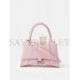 BALENCIAGA PINK HOURGLASS S LEATHER BAG  BALENCIAGA  MATCHESFASHION US (22.5*15*10cm)