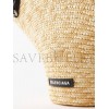 BALENCIAGA BEIGE MEDIUM LEATHER-TRIM BASKET BAG  BALENCIAGA  MATCHESFASHION US (40.5*28*15cm)