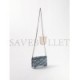 BALENCIAGA BLUE HOURGLASS LOGO-PRINT DENIM CROSS-BODY BAG  BALENCIAGA  MATCHESFASHION US (19.5*12*4cm)