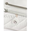 BALENCIAGA WHITE CRUSH S QUILTED CREASED-LEATHER CROSS-BODY BAG  BALENCIAGA  MATCHESFASHION US (21.5*11*5cm)