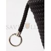 BALENCIAGA BLACK IBIZA WOVEN BASKET BAG  BALENCIAGA  MATCHESFASHION US (30.4*19.8*15.2cm)