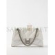 BALENCIAGA WHITE CRUSH S QUILTED CREASED-LEATHER SHOULDER BAG  BALENCIAGA  MATCHESFASHION US (25*14.9*10cm)