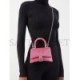 BALENCIAGA PINK HOURGLASS XS SEQUIN-LEATHER HANDBAG  BALENCIAGA  MATCHESFASHION US (19*12.1*7.6cm)