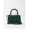 BALENCIAGA GREEN HOURGLASS XS CRYSTAL-EMBELLISHED CROSS-BODY BAG  BALENCIAGA  MATCHESFASHION US (19*12.1*7.6cm)