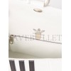 BALENCIAGA WHITE X ADIDAS HOURGLASS XS STRIPED LEATHER HANDBAG  BALENCIAGA  MATCHESFASHION US (19*12.1*7.6cm)