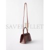 BALENCIAGA RED HOURGLASS S CROCODILE-EFFECT LEATHER BAG  BALENCIAGA  MATCHESFASHION US (22.5*14.5*10cm)