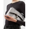 BALENCIAGA METALLIC DOWNTOWN XS CROC-EFFECT LEATHER CROSS-BODY BAG  BALENCIAGA  MATCHESFASHION US (27*16.5*5.5cm)