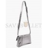 BALENCIAGA METALLIC DOWNTOWN XS CROC-EFFECT LEATHER CROSS-BODY BAG  BALENCIAGA  MATCHESFASHION US (27*16.5*5.5cm)