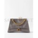 BALENCIAGA GREY CRUSH MEDIUM CREASED-LEATHER SHOULDER BAG  BALENCIAGA  MATCHESFASHION US (30.4*20.5*10.1cm)