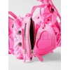 BALENCIAGA PINK LE CAGOLE XS RUFFLED SPANDEX SHOULDER BAG  BALENCIAGA  MATCHESFASHION US (25*15.2*6cm)