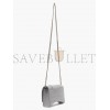 BALENCIAGA GREY HOURGLASS CROC-EFFECT LEATHER CROSS-BODY BAG  BALENCIAGA  MATCHESFASHION US (19.8*12.1*5cm)