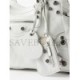 BALENCIAGA WHITE NEO CAGOLE CITY LEATHER SHOULDER BAG  BALENCIAGA  MATCHESFASHION US (28.3*24.1*16.7cm)