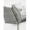 BALENCIAGA SILVER HOURGLASS SEQUINNED LEATHER CROSS-BODY BAG  BALENCIAGA  MATCHESFASHION US (19.5*12*5cm)