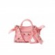 BALENCIAGA PINK NEO CAGOLE XS LEATHER SHOULDER BAG  BALENCIAGA  MATCHESFASHION US (25.5*16*11cm)