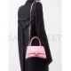 BALENCIAGA PINK HOURGLASS S CROCODILE-EFFECT LEATHER BAG  BALENCIAGA  MATCHESFASHION US (22.5*14.5*10cm)