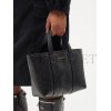 BALENCIAGA BLACK BARBES S CRINKLED-LEATHER TOTE  BALENCIAGA  MATCHESFASHION US (23.5*20*10cm)