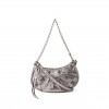 BALENCIAGA SILVER CAGOLE MINI LEATHER SHOULDER BAG  BALENCIAGA  MATCHESFASHION US (20*10*3.8cm)