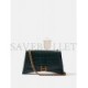 BALENCIAGA GREEN CRUSH XS CROCODILE-EFFECT LEATHER CROSS-BODY BAG  BALENCIAGA  MATCHESFASHION US (21.5*11*5cm)