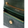 BALENCIAGA GREEN CRUSH XS CROCODILE-EFFECT LEATHER CROSS-BODY BAG  BALENCIAGA  MATCHESFASHION US (21.5*11*5cm)