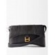 BALENCIAGA BLACK DOWNTOWN XS LEATHER SHOULDER BAG  BALENCIAGA  MATCHESFASHION US (26*14*6.5cm)