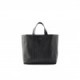 BALENCIAGA BLACK BARBES M CRINKLED-LEATHER TOTE BAG  BALENCIAGA  MATCHESFASHION US (40.8*29.2*13.9cm)