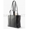 BALENCIAGA BLACK BARBES M CRINKLED-LEATHER TOTE BAG  BALENCIAGA  MATCHESFASHION US (40.8*29.2*13.9cm)