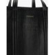 BALENCIAGA BLACK BARBES M CRINKLED-LEATHER TOTE BAG  BALENCIAGA  MATCHESFASHION US (40.8*29.2*13.9cm)