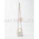 BALENCIAGA WHITE HOURGLASS MINI CROCODILE-EFFECT CROSS-BODY BAG  BALENCIAGA  MATCHESFASHION US (12*8*4.6cm)