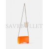 BALENCIAGA ORANGE HOURGLASS LEATHER CROSS-BODY BAG  BALENCIAGA  MATCHESFASHION US (19.5*12*4cm)