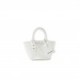 BALENCIAGA WHITE BISTRO XXS WOVEN FAUX-LEATHER BASKET BAG  BALENCIAGA  MATCHESFASHION US (25.4*14.9*8.6cm)