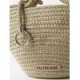 BALENCIAGA NEUTRAL IBIZA WOVEN BASKET BAG  BALENCIAGA  MATCHESFASHION US (32*20.5*14cm)