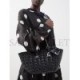 BALENCIAGA BLACK BISTRO XS WOVEN FAUX-LEATHER BASKET BAG  BALENCIAGA  MATCHESFASHION US (39*20*18cm)