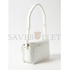 BALENCIAGA WHITE LADY FLAP S CROCODILE-EFFECT SHOULDER BAG  BALENCIAGA  MATCHESFASHION US (21.8*14.2*8.8cm)