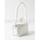 BALENCIAGA WHITE LADY FLAP S CROCODILE-EFFECT SHOULDER BAG  BALENCIAGA  MATCHESFASHION US (21.8*14.2*8.8cm)