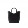 BALENCIAGA BLACK X CROCS RUBBER TOTE BAG  BALENCIAGA  MATCHESFASHION US (47.7*36.8*17.5cm)