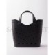 BALENCIAGA BLACK X CROCS RUBBER TOTE BAG  BALENCIAGA  MATCHESFASHION US (47.7*36.8*17.5cm)