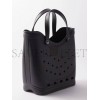 BALENCIAGA BLACK X CROCS RUBBER TOTE BAG  BALENCIAGA  MATCHESFASHION US (47.7*36.8*17.5cm)