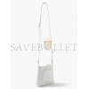 BALENCIAGA WHITE XX BB-LOGO CROCODILE-EFFECT LEATHER SHOULDER BAG  BALENCIAGA  MATCHESFASHION US (22.8*16.5*4cm)