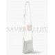 BALENCIAGA WHITE XX BB-LOGO CROCODILE-EFFECT LEATHER SHOULDER BAG  BALENCIAGA  MATCHESFASHION US (22.8*16.5*4cm)