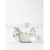 BALENCIAGA WHITE LE CAGOLE XS STUDDED LEATHER SHOULDER BAG  BALENCIAGA  MATCHESFASHION US (25.6*11.4*7.3cm)