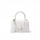 BALENCIAGA WHITE HOURGLASS XS CRYSTAL-LOGO LEATHER BAG  BALENCIAGA  MATCHESFASHION US (19*11.5*7.5cm)