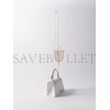 BALENCIAGA WHITE HOURGLASS XS CRYSTAL-LOGO LEATHER BAG  BALENCIAGA  MATCHESFASHION US (19*11.5*7.5cm)