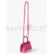 BALENCIAGA PINK HOURGLASS XS CROCODILE-EFFECT LEATHER BAG  BALENCIAGA  MATCHESFASHION US (19.5*12*5cm)