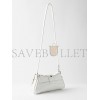 BALENCIAGA WHITE LINDSAY S LEATHER SHOULDER BAG  BALENCIAGA  MATCHESFASHION US (34.7*15.2*6cm)