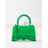 BALENCIAGA GREEN HOURGLASS XS CROC-EFFECT LEATHER CROSS-BODY BAG  BALENCIAGA  MATCHESFASHION US (19*12.1*7.6cm)