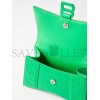 BALENCIAGA GREEN HOURGLASS XS CROC-EFFECT LEATHER CROSS-BODY BAG  BALENCIAGA  MATCHESFASHION US (19*12.1*7.6cm)