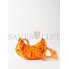 BALENCIAGA ORANGE CAGOLE XS CROC-EFFECT LEATHER SHOULDER BAG  BALENCIAGA  MATCHESFASHION US (25*15.2*6cm)